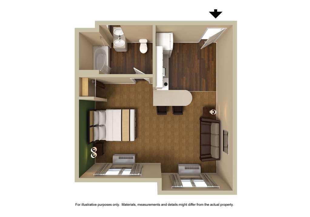 Extended Stay America Suites - Albuquerque - Rio Rancho Blvd Room photo