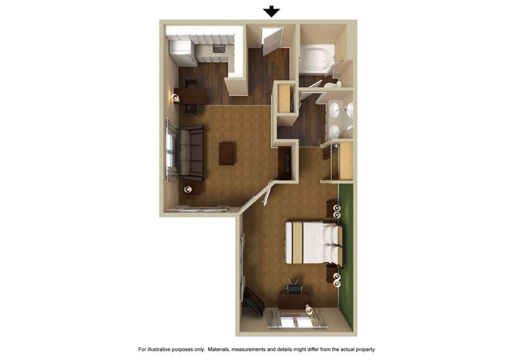 Extended Stay America Suites - Albuquerque - Rio Rancho Blvd Room photo